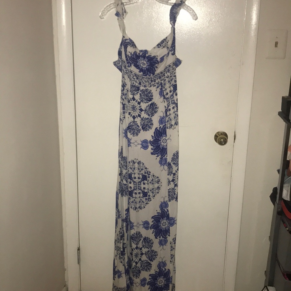 Fashion Nova maxi skort romper